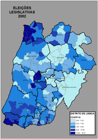 CDS/PP: LEGISLATIVAS 2002